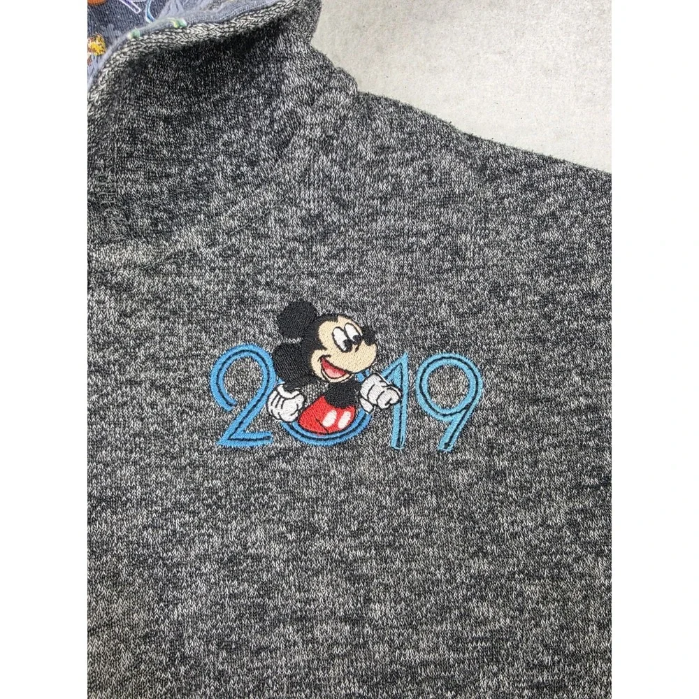 Walt Disney World Parks Youth XL Hoodie Jacket Mickey Goofy Embroidered‎ 2019